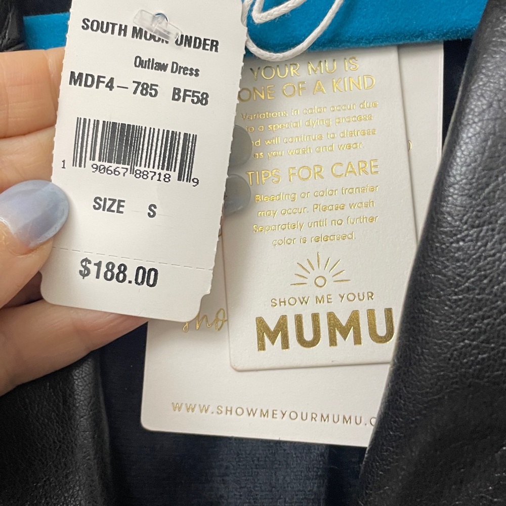 Show Me Your MuMu Black Mini Dress - Picture 5 of 7